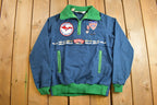 Vintage 1980s All Over Patch Woolrich Quarter Zip Jacket