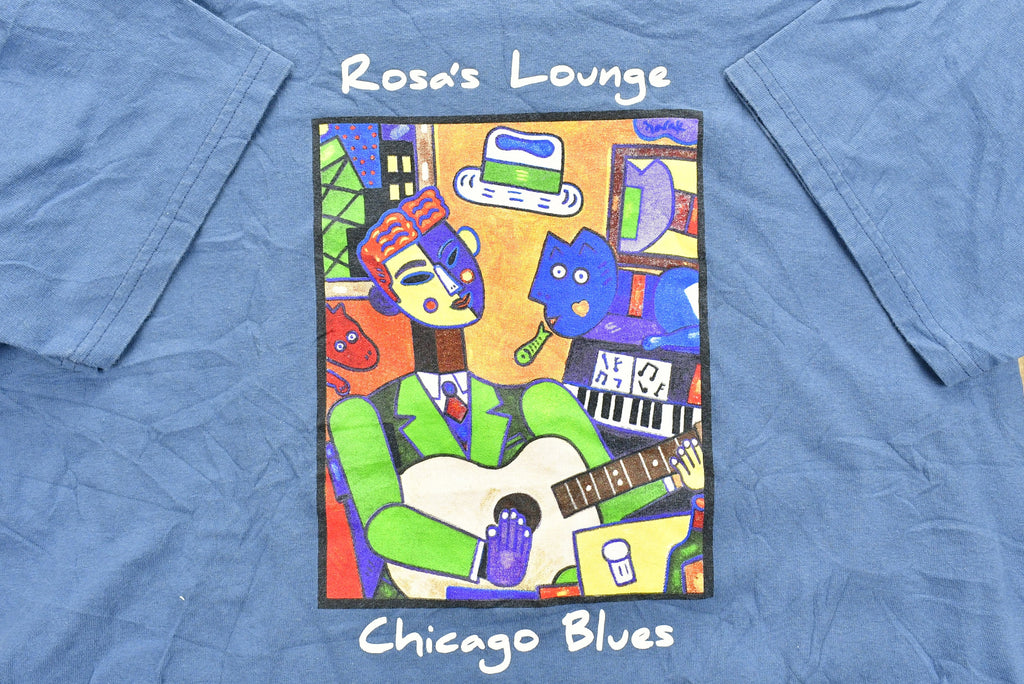 Vintage 1990s Rosa's Lounge Chicago T-Shirt