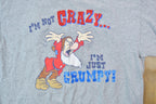 Vintage 1990s Grumpy Disney Cartoon Promo T-Shirt