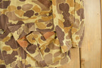 Vintage 1980s Game Winner Duck Camouflage Canvas Hunting Jacket Men's Medium