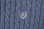 Vintage 1990s Champs Cable Knit Crewneck Sweater