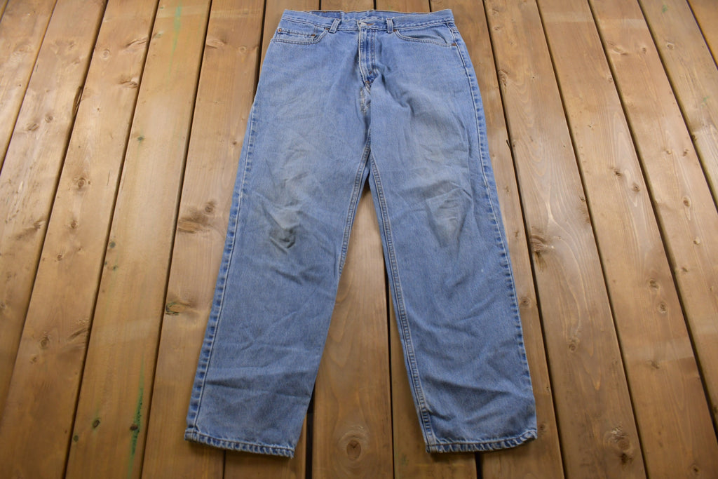 Vintage 1990s Levi's 550 Red Tab Jeans Size 34 x 30