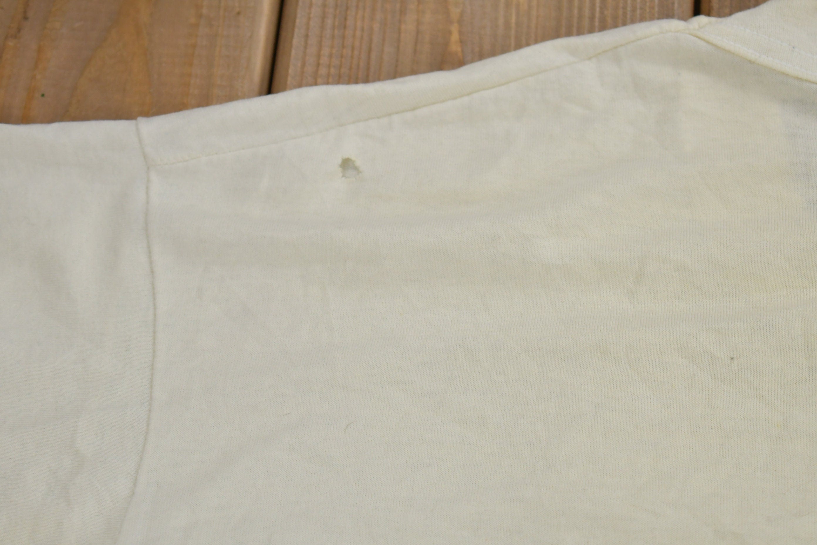 Vintage 1990s La Face Du Monde Évolue Technilab Graphic T Shirt