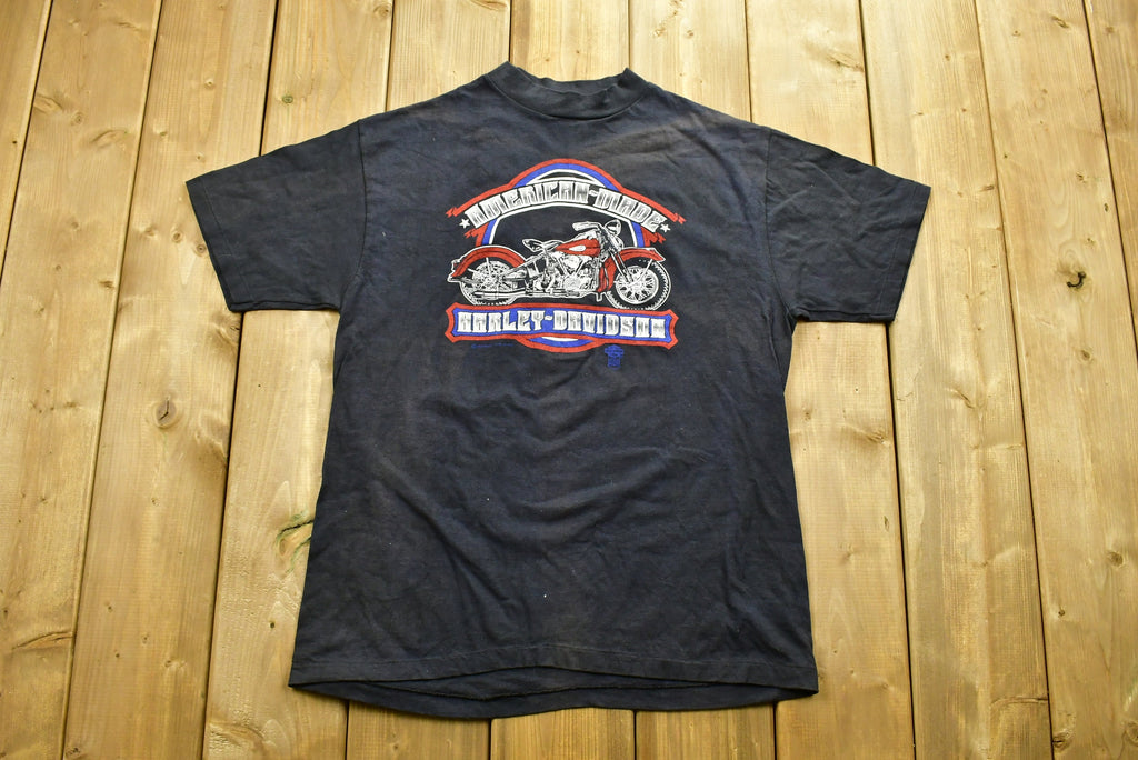 Vintage 1983 Harley Davidson Motorcycles Santa Ana T-Shirt