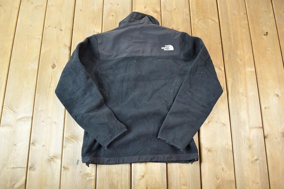 Vintage 1990s The North Face Womens Fleece Full Zip Sweater