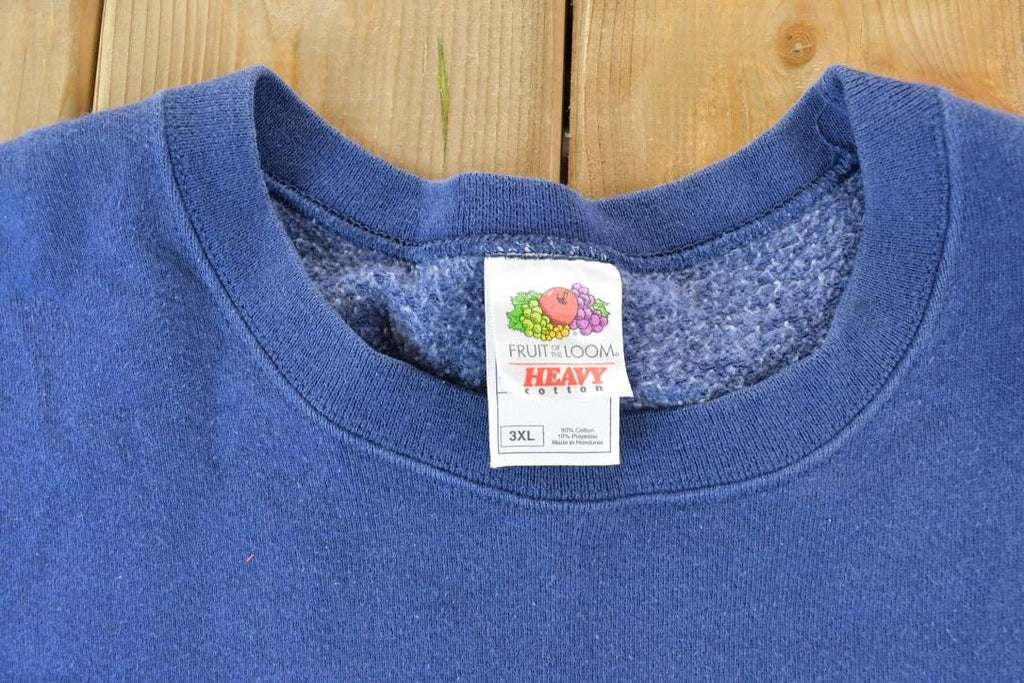 Vintage 1990s AIT Worldwide Logistics Souvenir Crew Neck Heavyweight Sweatshirt