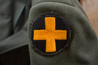 Vintage 1980s Military Medic Formal Blazer
