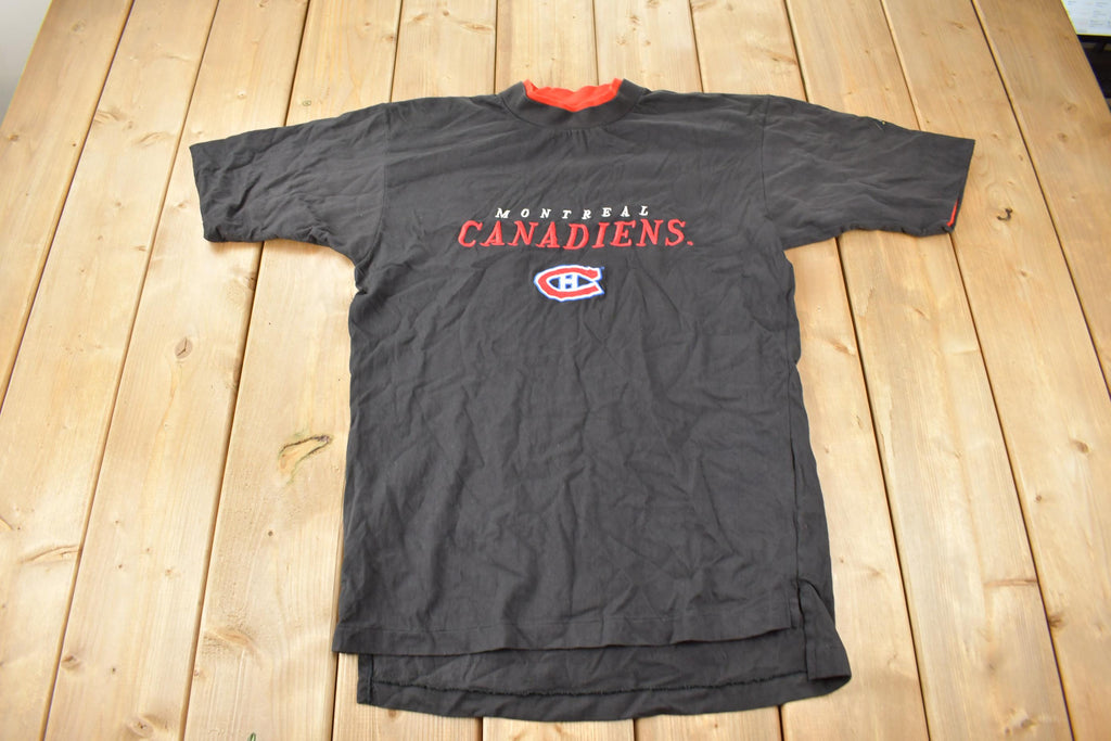 Vintage 1994 Montreal Canadiens NHL Embroidered T-Shirt