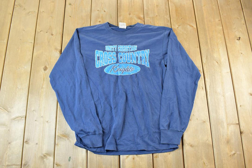 Vintage 1990s Unity Christian Cross Country Single Stitch T-Shirt