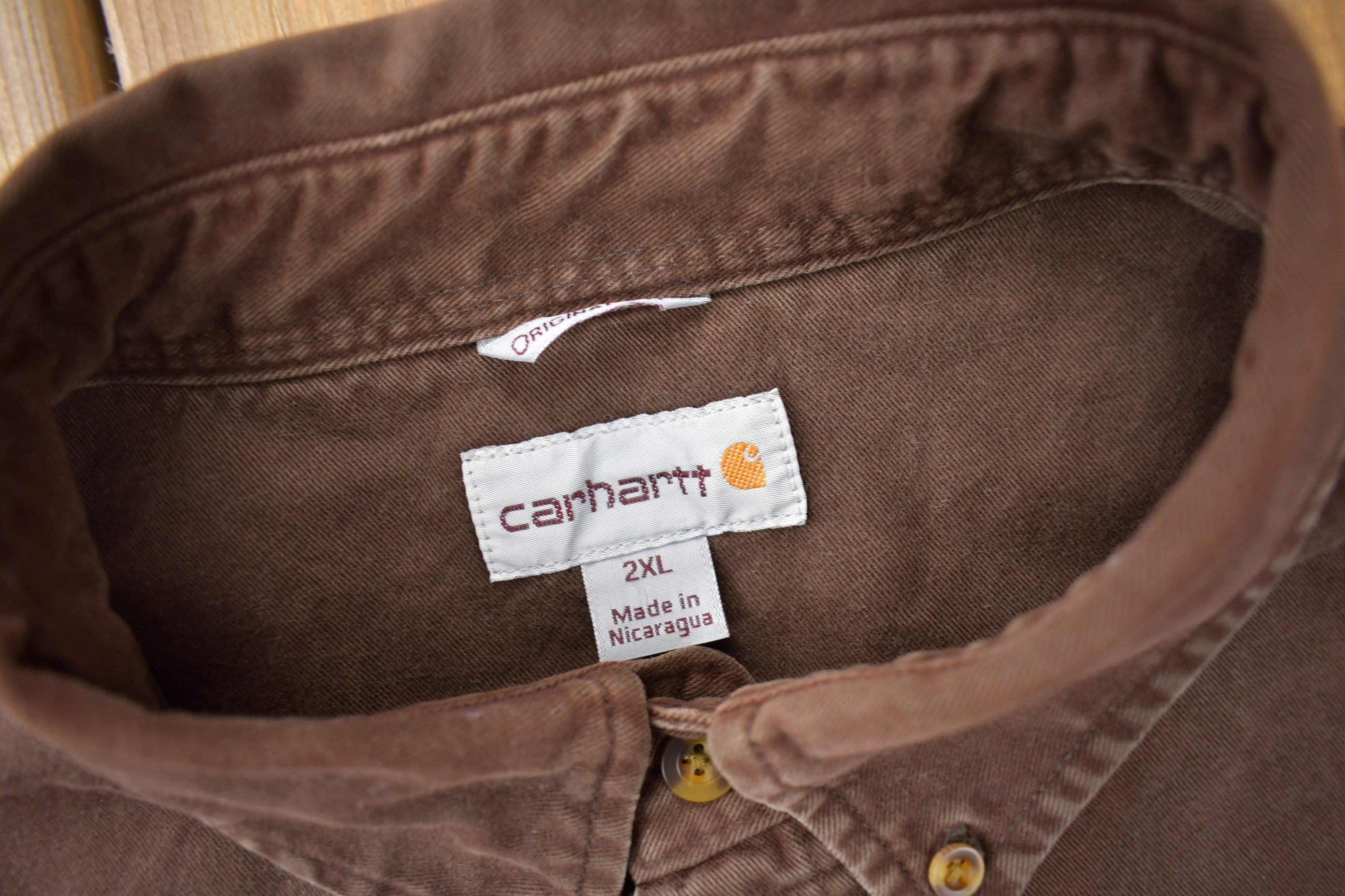 Vintage Y2K Heavy Weight Carhartt Button Up Shirt