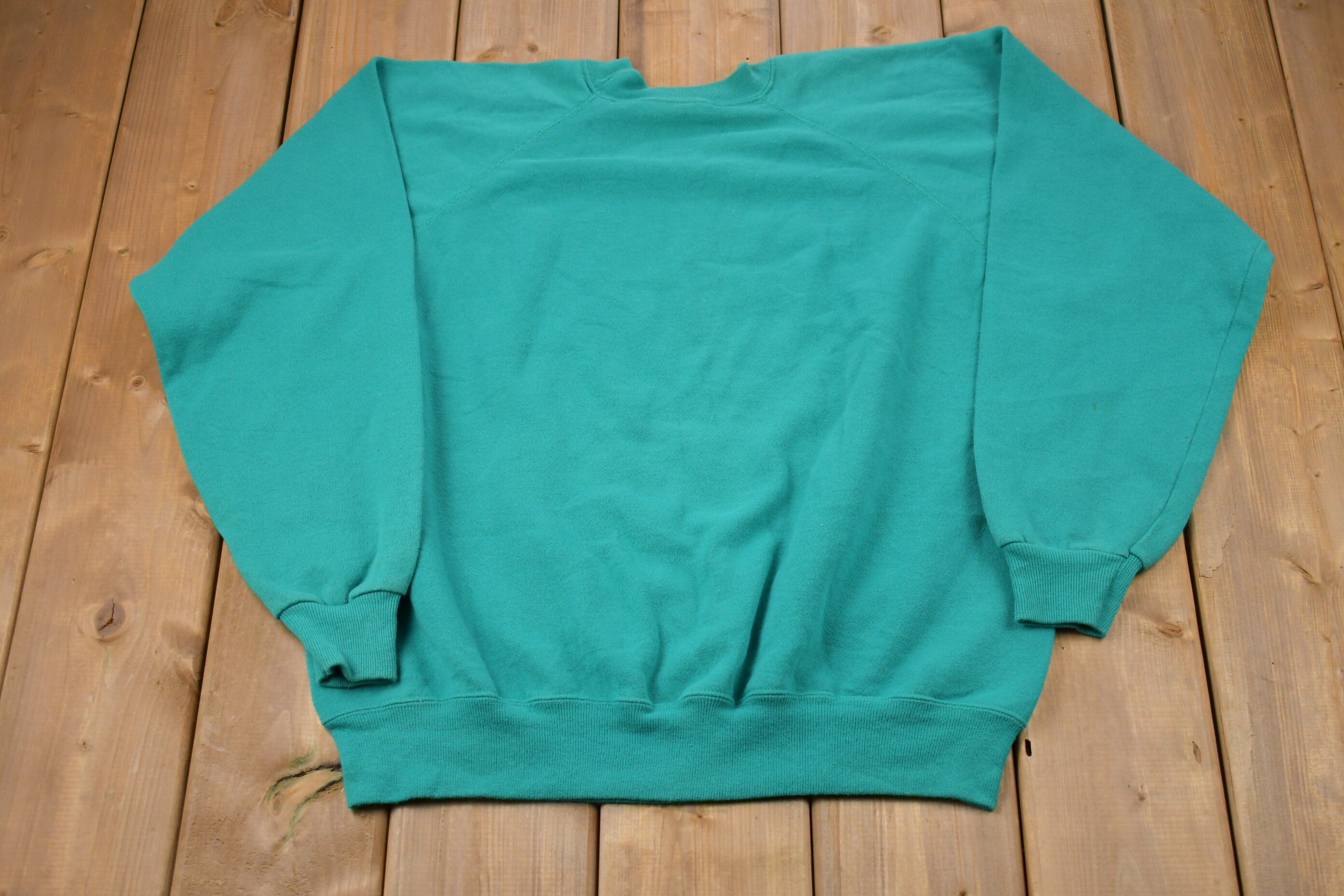 Vintage 1990 Made In USA Raglan Sleeve Crewneck Sweatshirt