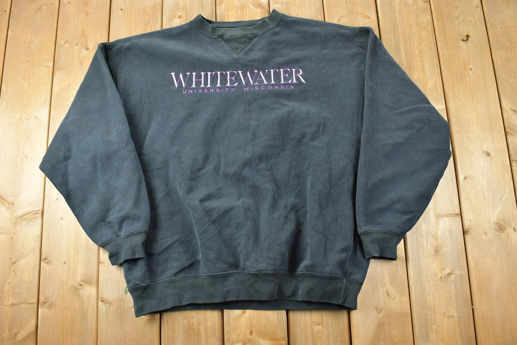 Vintage 1990s Whitewater University Wisconsin Heavyweight Collegiate Crewneck