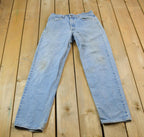 Vintage 1990s Levi's 550 Red Tab Jeans Size 34 x 34 / 90s Denim / Streetwear Fashion / Vintage Denim / Jeans / Vintage Levi's