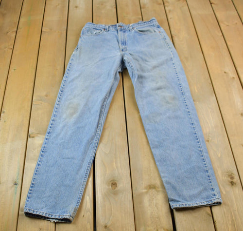 Vintage 1990s Levi's 550 Red Tab Jeans Size 34 x 34 / 90s Denim / Streetwear Fashion / Vintage Denim / Jeans / Vintage Levi's