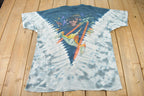 Vintage 1999 Star Wars Episode 1 All Over Print Tie Dye Promo T-Shirt