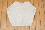 Vintage 1990s Waikiki Beach Hawaii Neon Graphic Print Crewneck Sweatshirt Women's L