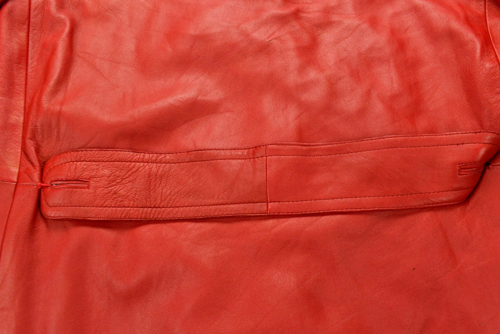 Vintage 1980s Cascadesport SA Full Length Leather Jacket