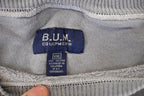 Vintage 1990s Bum Equipment Graphic Print Crew Neck Sweatshirt Mens XXL