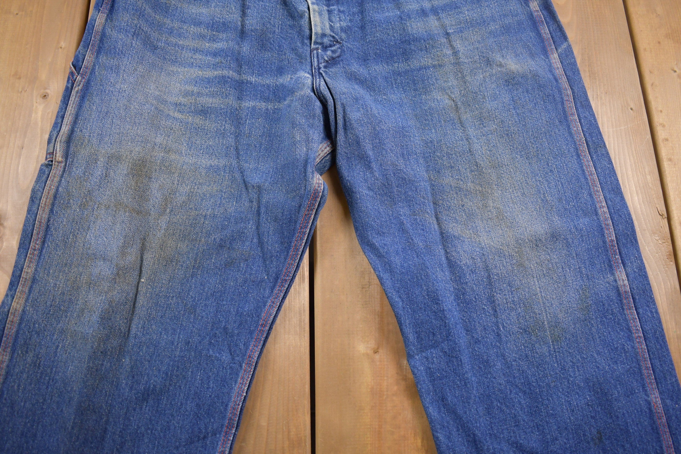 Vintage 1990s Big Mac Baggy Jeans 38 x 26