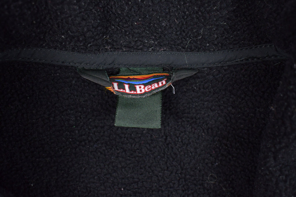 Vintage 1990s LL Bean Fleece Zip Up Sweater