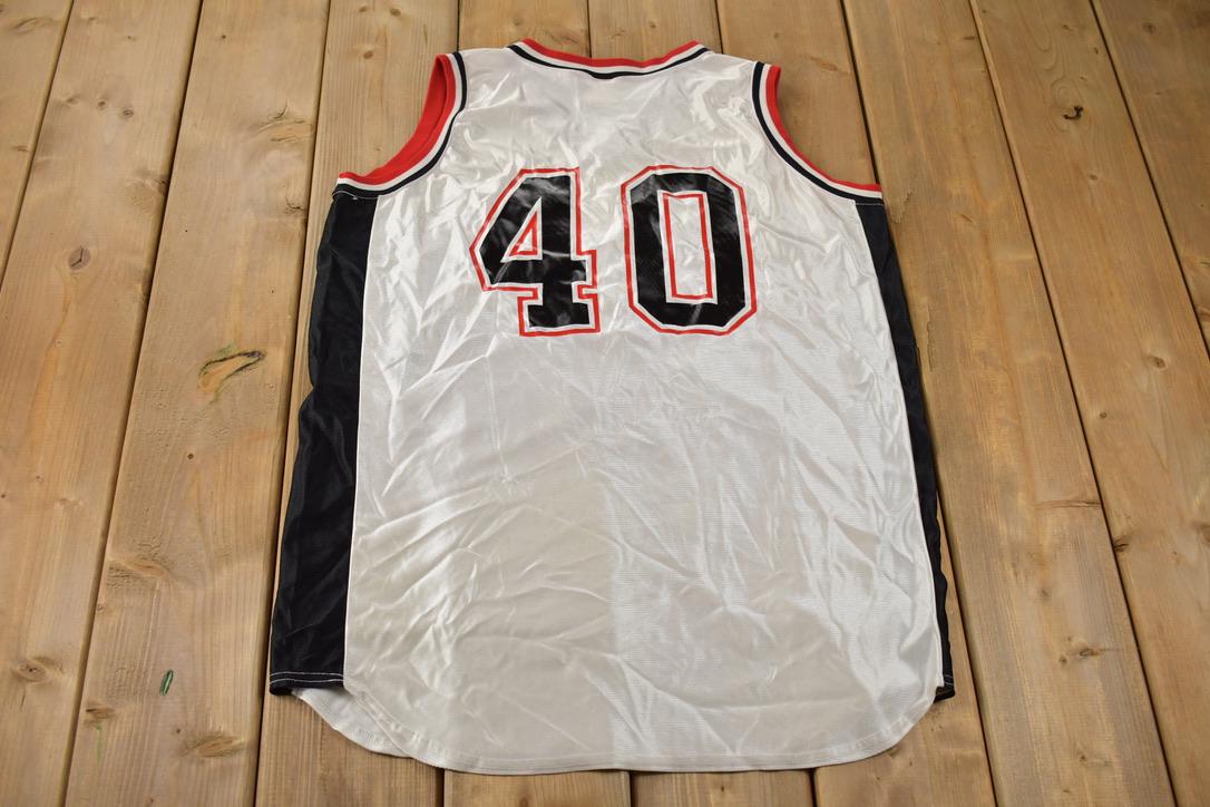 Vintage 1990s Lady Hawks #40 Cliff Keen Athletic Women's Basketball Jersey