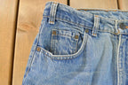 Vintage 1990s Levi's 531 Tapered Fit Denim Jeans Men's 30 x 29 / 90s Levi's / Streetwear / Made in USA
