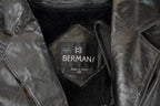 Vintage 1990s Berman's Leather Jacket Men's Medium