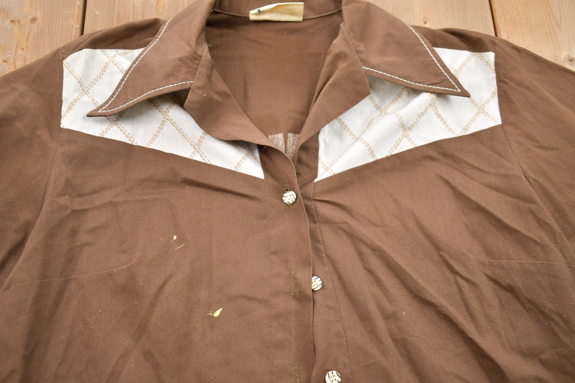 Vintage 1970s King Louie Button Up Shirt  Graphic  70s Button Up  Streetwear  Retro Style  Collared Shirt  Short Sleeve  Made In USA