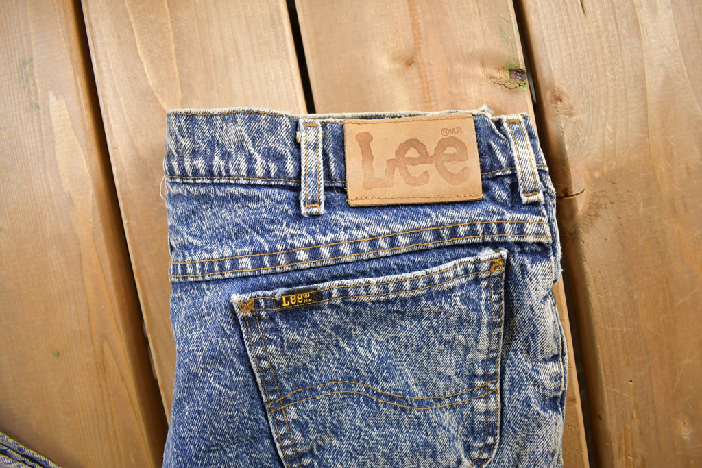 Vintage 1990s Lee Acid Wash Denim Jeans Size 36 x 27