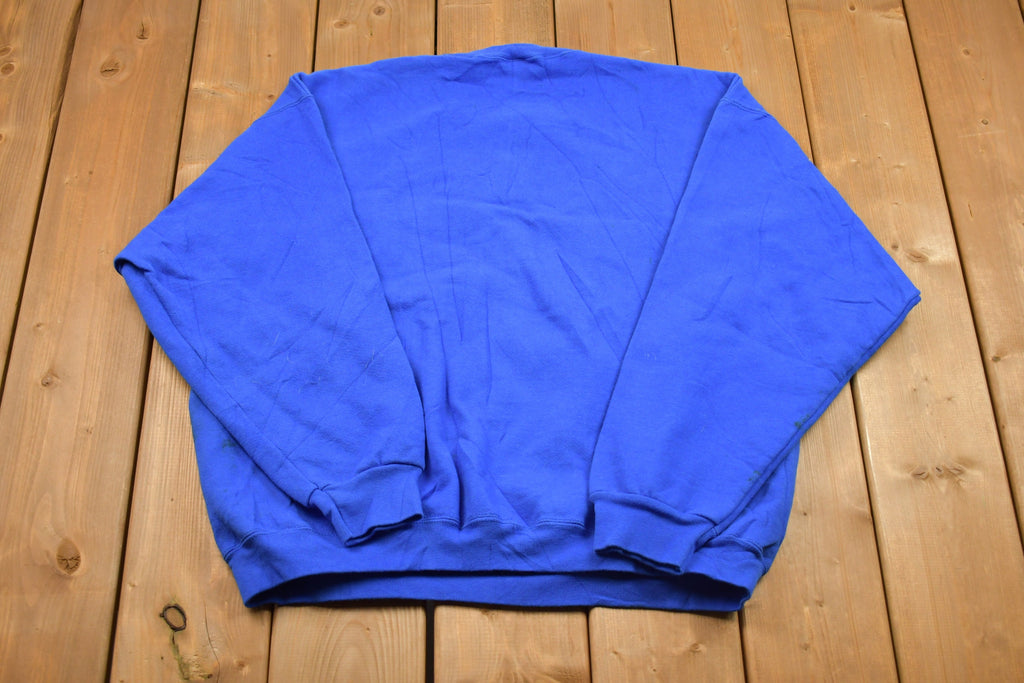 Vintage 1990s Blank Crewneck Sweatshirt /