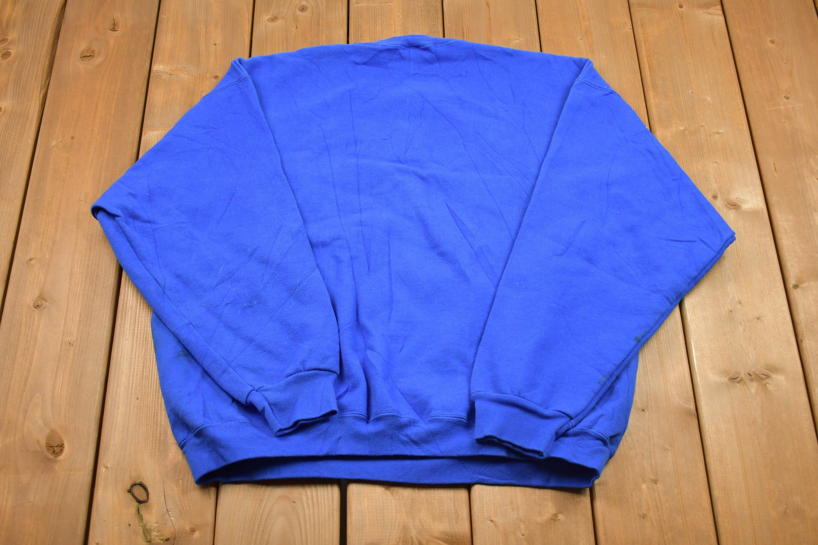 Vintage 1990s Blank Crewneck Sweatshirt /