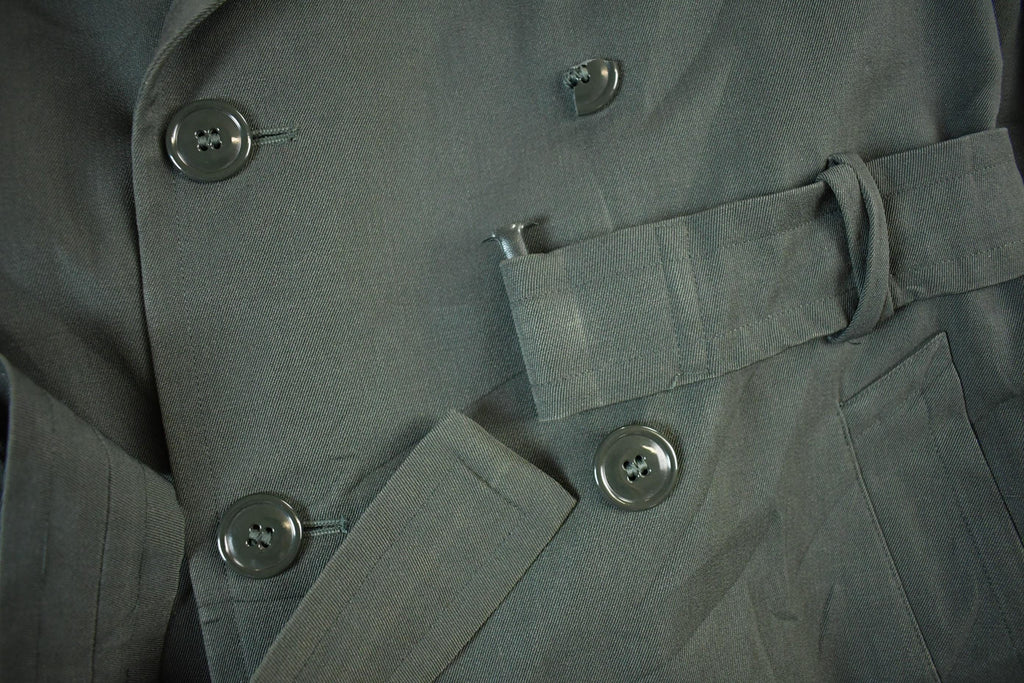 Vintage 1976 Military Overcoat