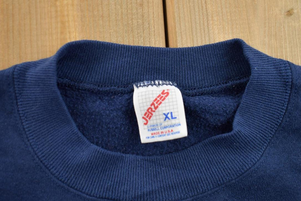Vintage 1990s College Graphic Collegiate Crewneck Sweatshirt
