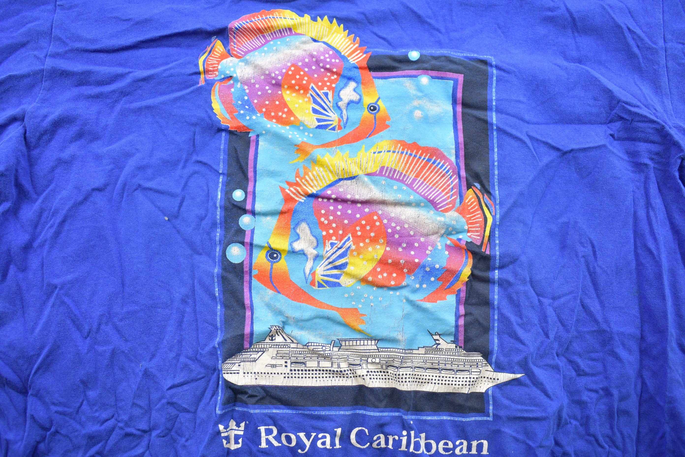 Vintage 1990s Royal Caribbean Cruise Souvenir T Shirt