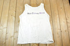 Vintage 1990s Disney Pooh Bear Cartoon Promo Tank Top Mens L