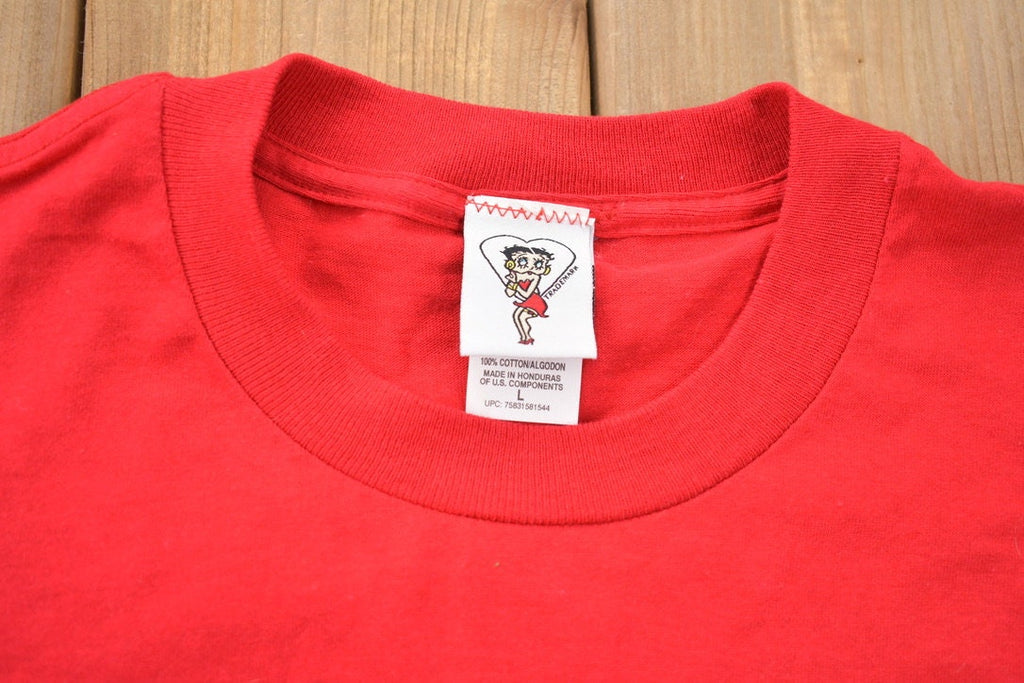 Vintage 2000 Betty Boop You Go Girl Cartoon Graphic T-Shirt