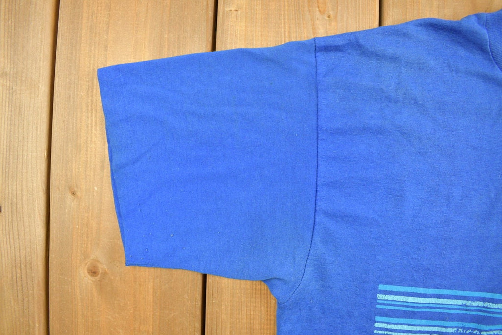 Vintage 1989 Blue Florida Souvenir T Shirt
