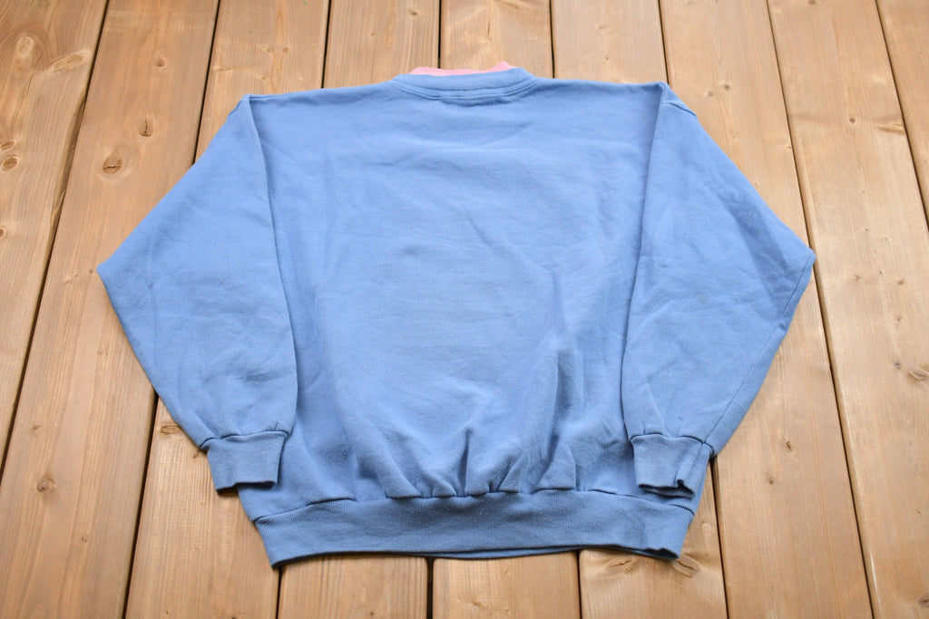 Vintage 1990s Cute Floral Crewneck