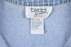 Vintage 1990s Teddi Denim Button Up Chore Shirt