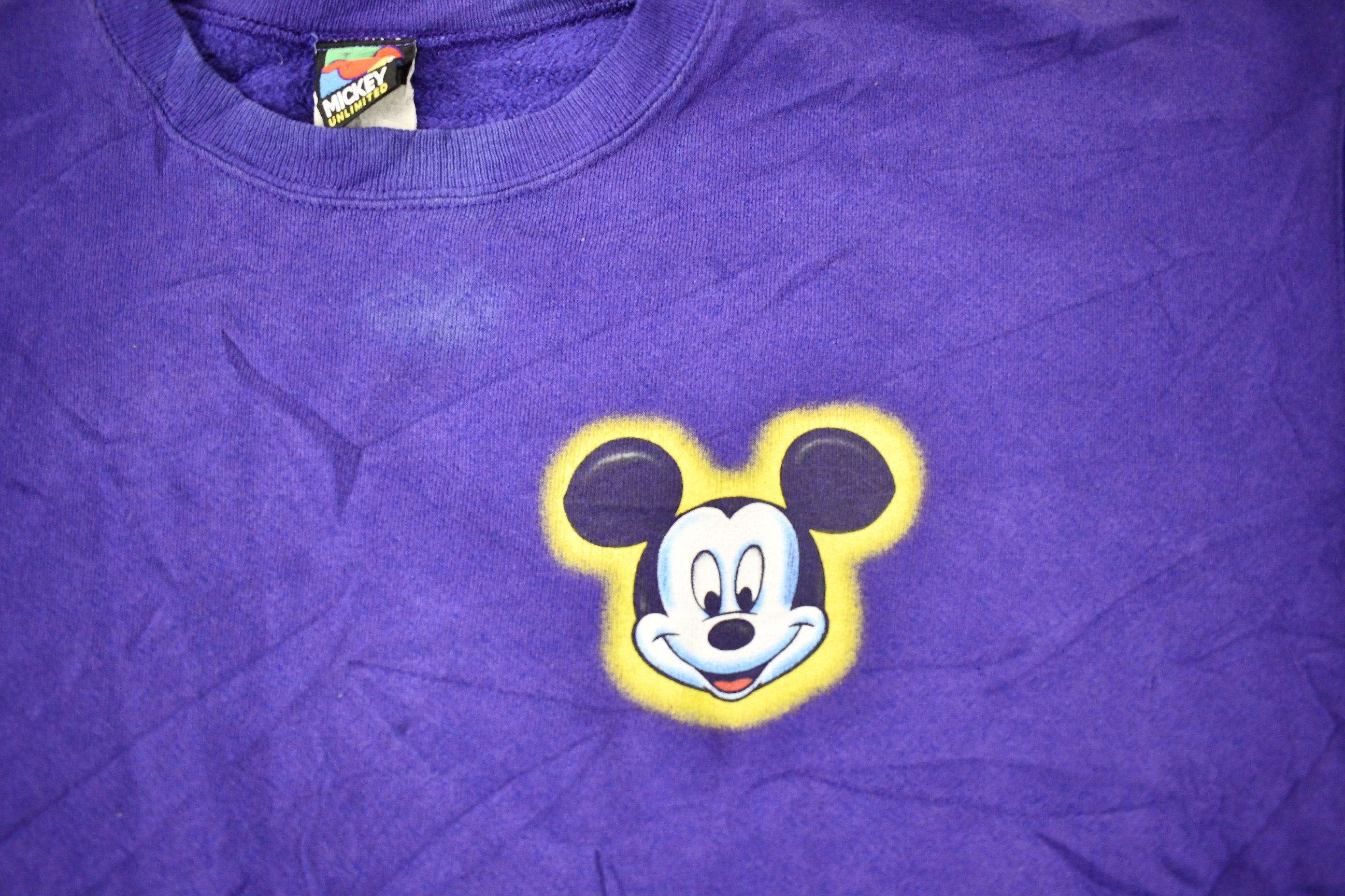 Vintage 1990s Mickey Graphic Disney Crewneck