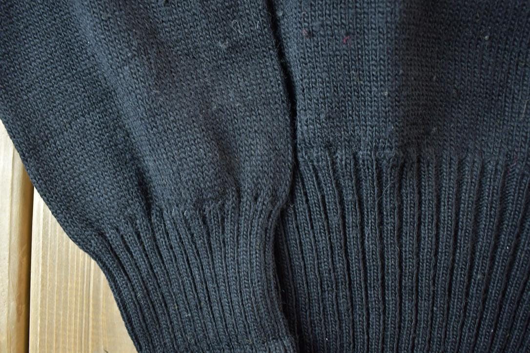 Vintage 1940s Princeton Knitting Mills All Wool S University Collegiate Crewneck