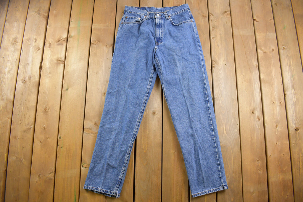 Vintage 1990s Levi's 550 Red Tab Denim Jeans Size 32 x 31
