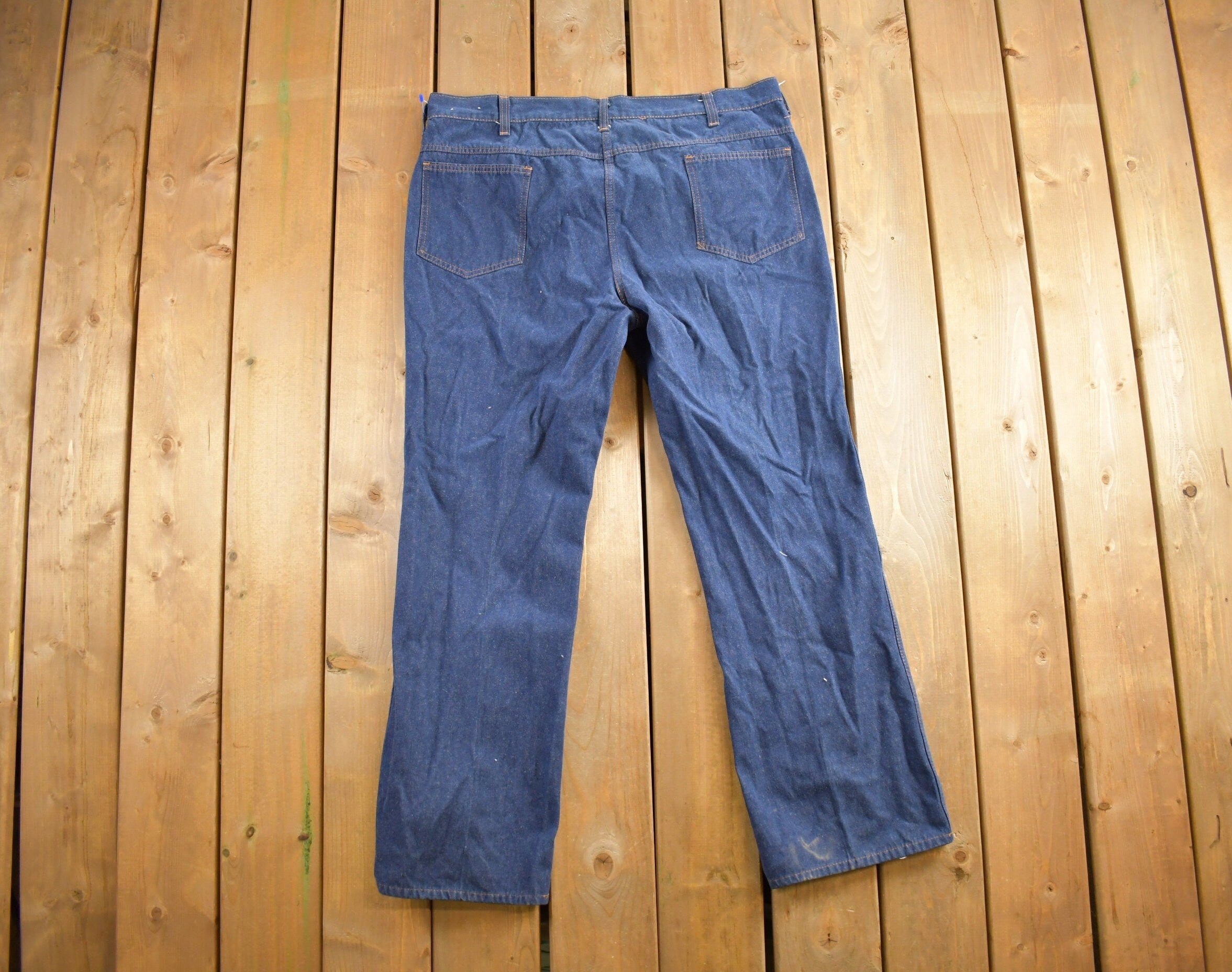 Vintage 1980s Denim Jeans Size 46x32