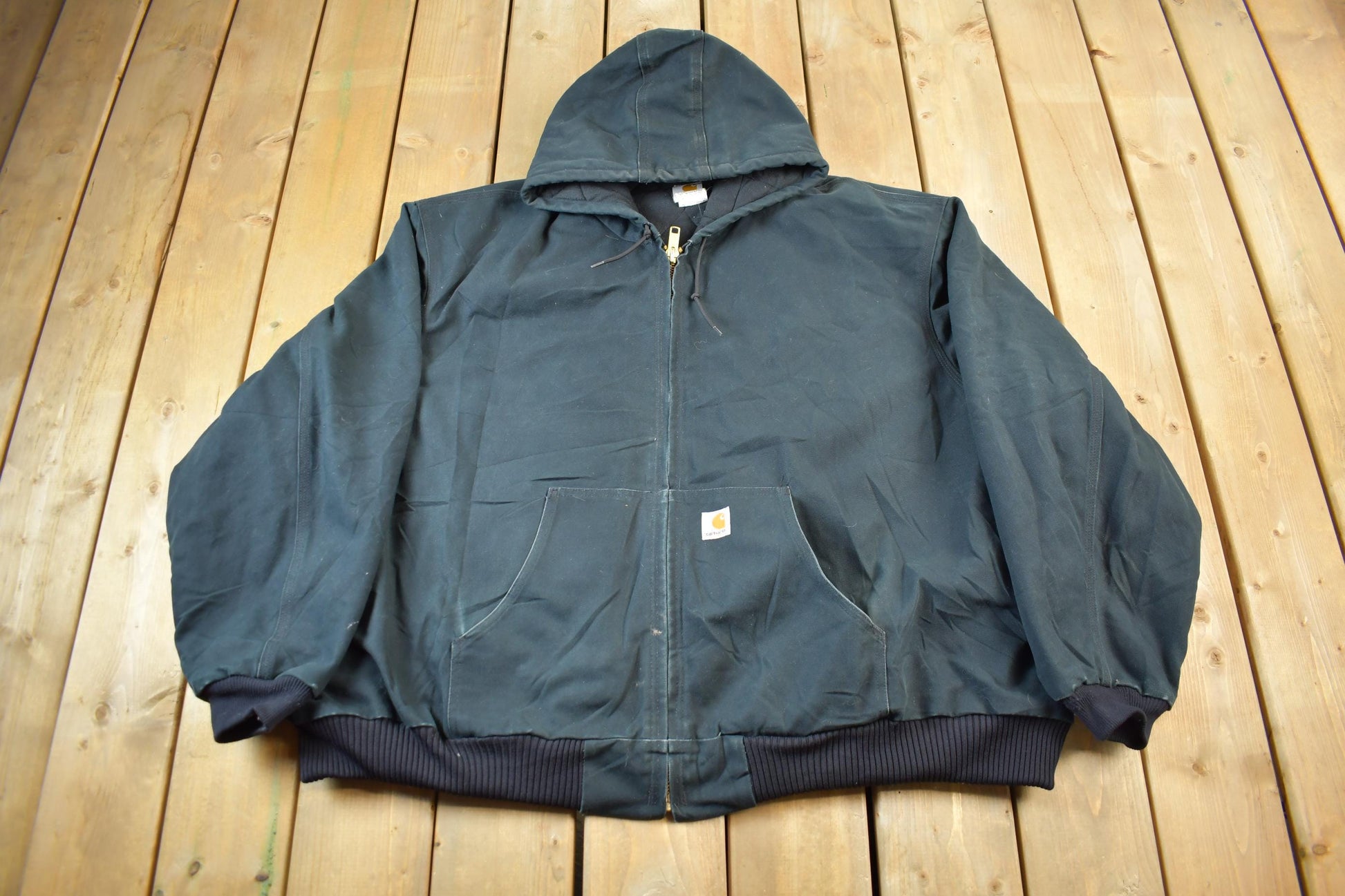 Vintage Y2K Black Carhartt Active Jac Jacket