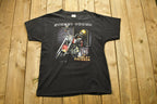 Vintage 1989 Harley Davidson Motorcycles "Street Tough" 3D Emblem T-Shirt