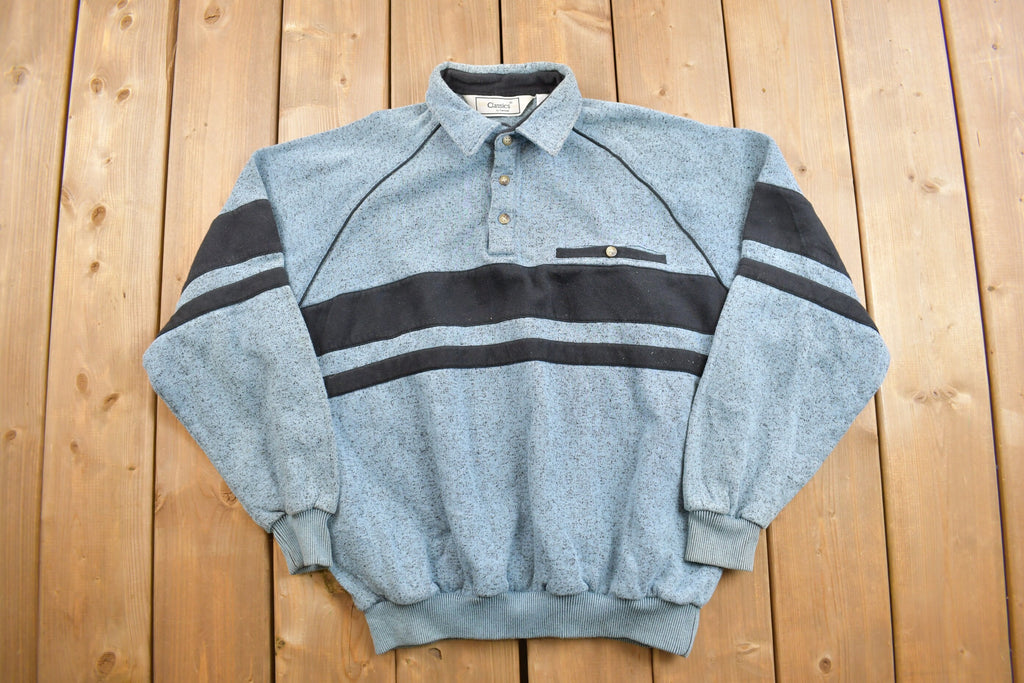Vintage 1990s Classics Quarter Zip Shirt