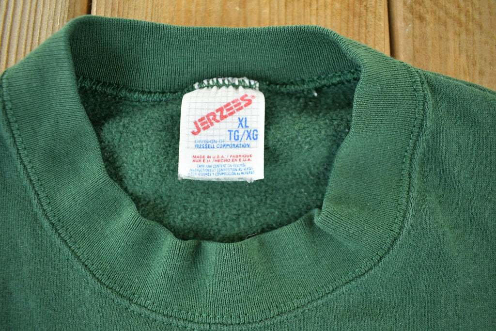Vintage 1990s Cute Teddy Bear Theme Crewneck Sweater Adult Large