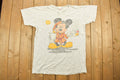 Vintage 1990s "Mornings Make Me Smile" Disney Cartoon Promo T-Shirt