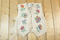 Vintage 1990s Teddi Abstract Knit Cardigan Sweater Vest Womens S