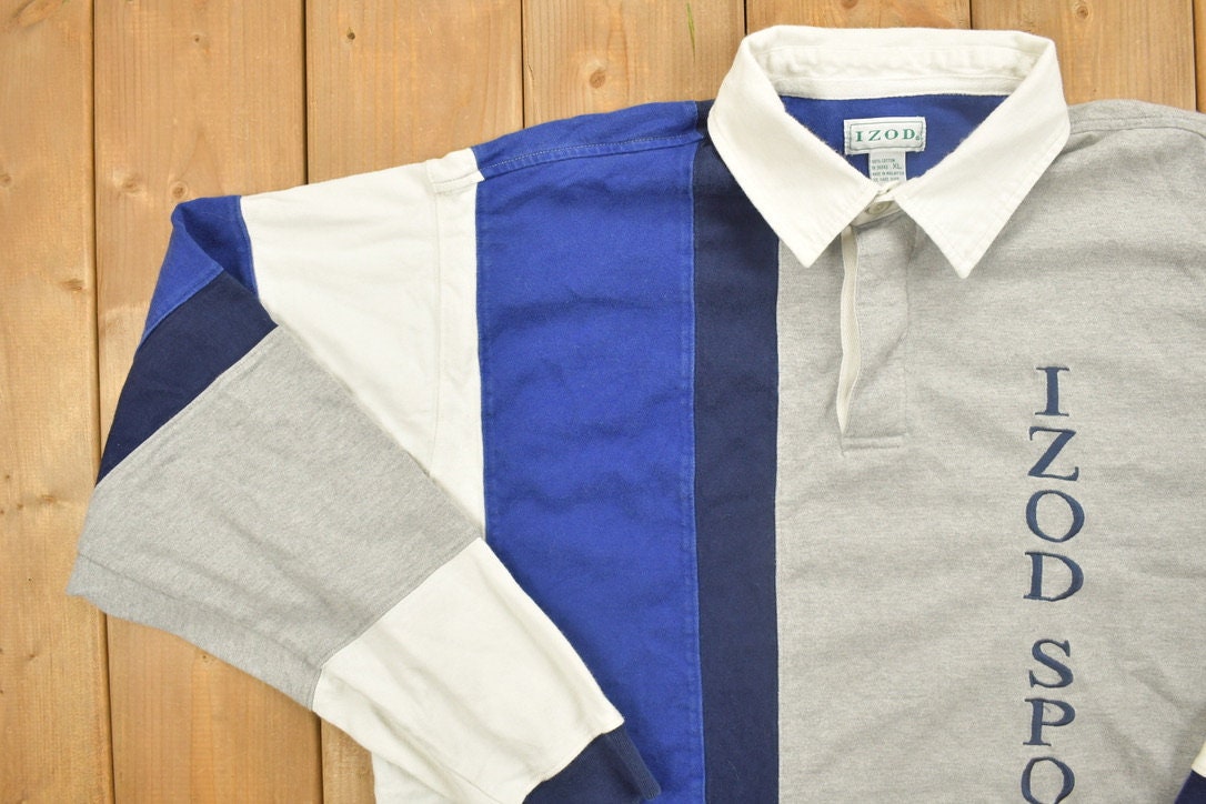 Vintage 1990s Izod Sport Rugby Sweatshirt